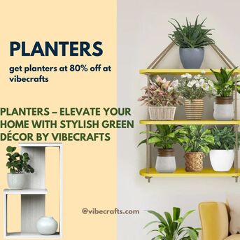 New Delhi, Household Items, INR 2600,  Planters &ndash; Stylish Green D&eacute;cor By Vibecrafts