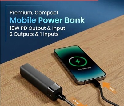 Bhopal, Electronics, INR 10499,  20000 MAh Laptop Power Bank - 100W Fast Charging!