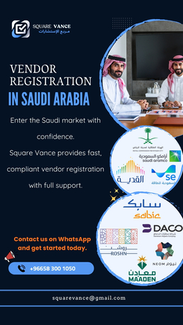 Dammam, Business, Register Your Company As An Approved Vendor With Major Saudi Organizations