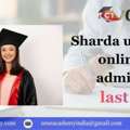 Sharda University Online BA  Admission Last  Date