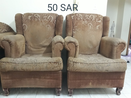 Khobar, Furniture, Selling Single Bed, 2 Door Almari, 2 Sofa Sets