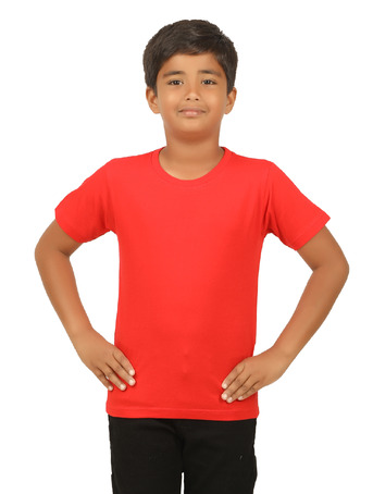 Bangalore, Wholesale Products, Toddler To Kids Cotton T-Shirt | 100% Cotton | Plain Soft Comfort Fit