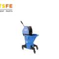 USD 185,  Allpoints 1591099 Blue W/Yellow Wringer Mop Bucket