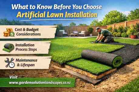 Auckland, Farm/Garden, What To Know Before You Choose Artificial Lawn Installation