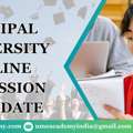 Manipal University Online Admission Last Date