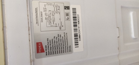 Jeddah, Electronics, SAR 150,  Washing Machine 7 Kg Semi Auto Matic