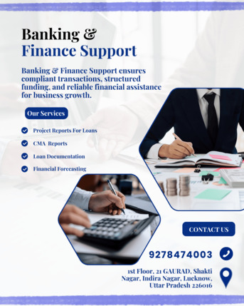 Lucknow, Accounting, Expert Banking And Finance Support For Businesses
