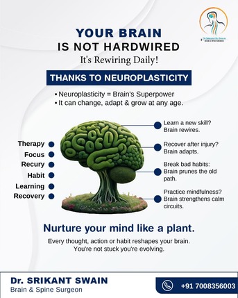 Bhubaneswar, Health, Neuroplasticity Brain Rewiring | Best Brain Surgeon Bhubaneswar | Dr Srikant Swain