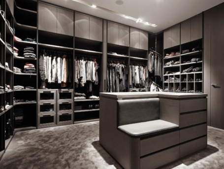 Dubai, Interior Design, Luxury Walk-In Closets | Premium Custom Storage Solutions | Al Gurg Living