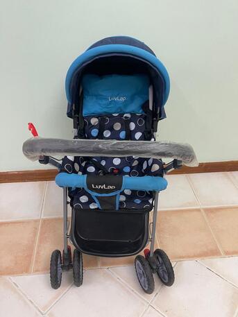 Manama, Baby & Kid Stuff, BHD 90,  Item For Sale: Baby Stroller, Baby Crib, Jeep And Gym Cycle