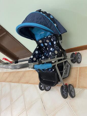 Manama, Baby & Kid Stuff, BHD 90,  Item For Sale: Baby Stroller, Baby Crib, Jeep And Gym Cycle