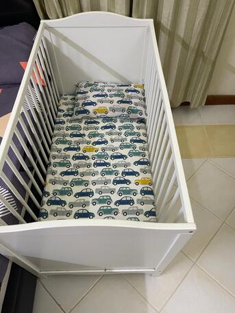 Manama, Baby & Kid Stuff, BHD 90,  Item For Sale: Baby Stroller, Baby Crib, Jeep And Gym Cycle