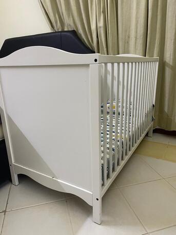 Manama, Baby & Kid Stuff, BHD 90,  Item For Sale: Baby Stroller, Baby Crib, Jeep And Gym Cycle