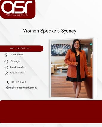 Sydney, Business, Women Speakers Sydney
