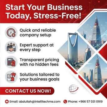 Riyadh, Business, Quick MISA License & Investment Business Setup In Saudi Arabia