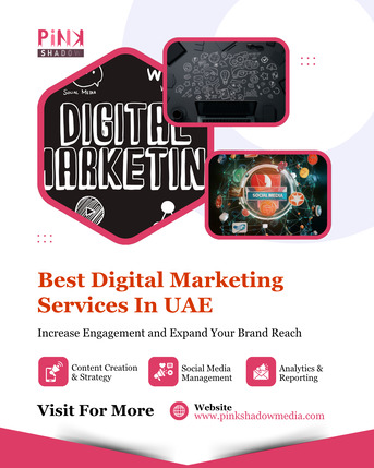 Dubai, Marketing, Grow Your Brand With Top Digital Marketing Services In UAE - Pink Shadow Media