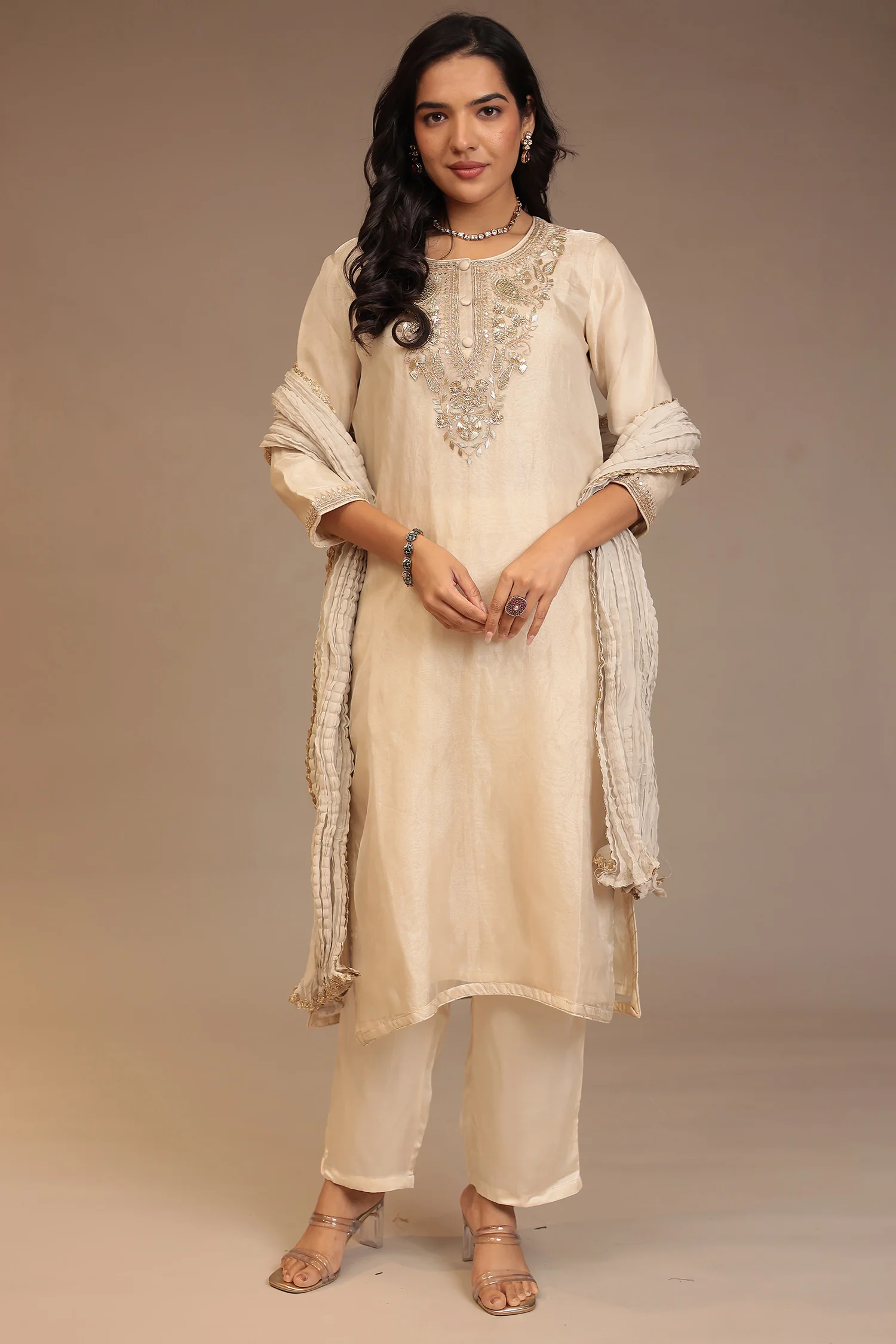 Jaipur, Clothing & Accessories, INR 12992,  Buy Designer Ethnic Wear For Ladies At Zari Jaipur