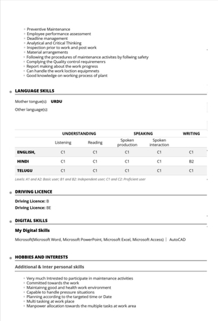 Jubail, Job Seekers, Mechanical Maintenance Supervisor