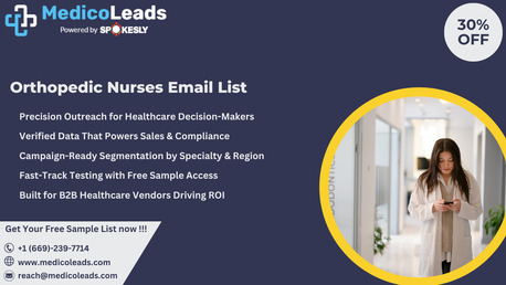 Chicago, Business, Get Orthopedic Nurses Email List &ndash; 85% Deliverability Data