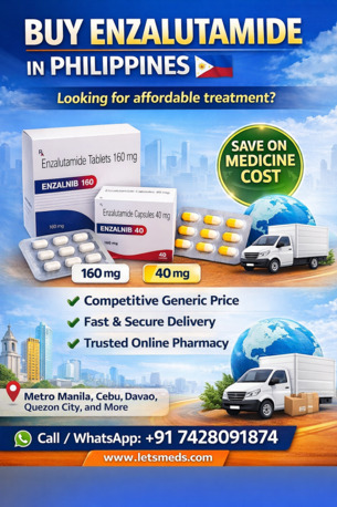 Quezon City, Health & Beauty Items, PHP 1,  Order Enzalutamide 160 Mg Online Philippines