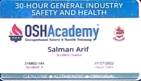 Riyadh, Job Seekers, HSE OFFICE Available Riyadh Immediately Joining