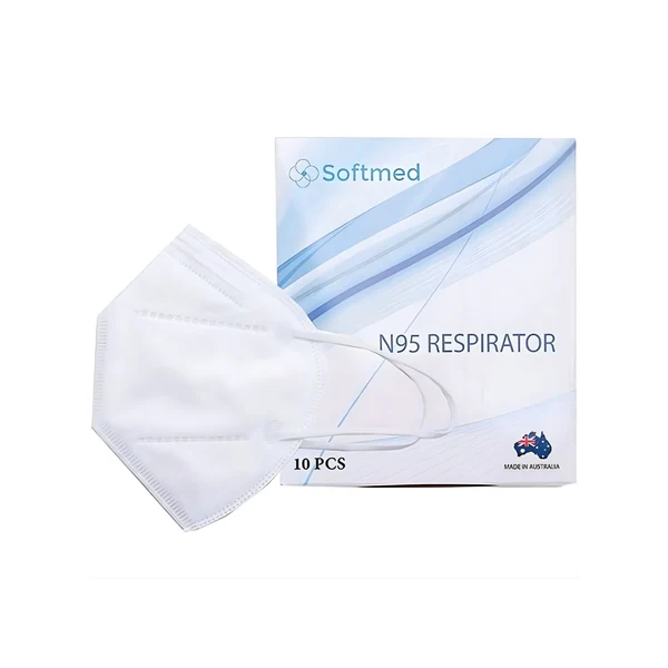Sydney, Health & Beauty Items, AUD 16,  Softmed N95 Respirator & Surgical Face Masks (10 Pack) &ndash; Comfortable Daily Protection