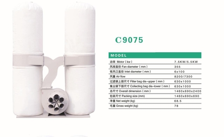 Riyadh, Machinery, SAR 1400,  DUST COLLECTOR 3kw 220