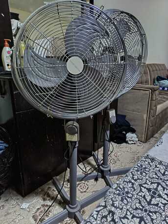 Al Khobar Al Shamalia, Household Items, SAR 125,  Steel Pedestal Fans (2 No.s) 125 Sar Each . 2X125=250 Sar.