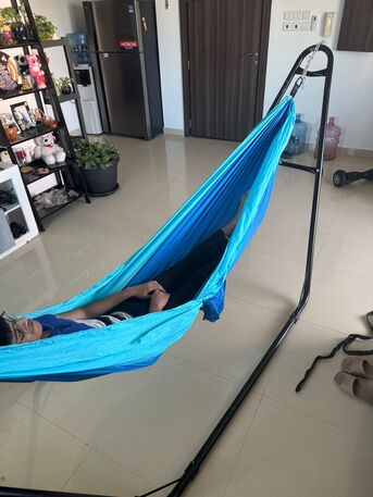 Hidd, Household Items, BHD 10,  Universal Indoor/Outdoor Double Hammock Stand And Canvas/Cloth Hammock