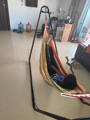 Hidd, Household Items, BHD 10,  Universal Indoor/Outdoor Double Hammock Stand And Canvas/Cloth Hammock