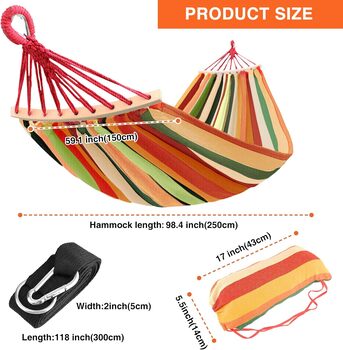 Hidd, Household Items, BHD 10,  Universal Indoor/Outdoor Double Hammock Stand And Canvas/Cloth Hammock