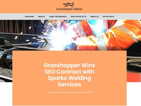 London, Marketing, A 45-year-old Welding Firm Takes Its Expertise Online