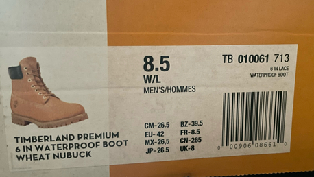 Riyadh, Clothing & Accessories, SAR 530,  TIMBERLAND 6 INCH PREMIUM BOOT