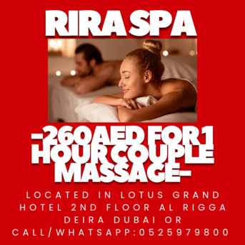 Al Rigga, Health, Rira Spa Offer 3/31/2026