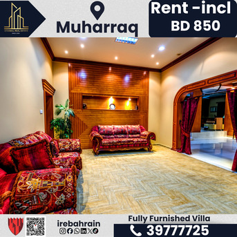 Galali, Villas, BHD 850,  Furnished,  Luxury Fully Furnished Villa With Private Pool &ndash; Galali, Muharraq | BD 850/-