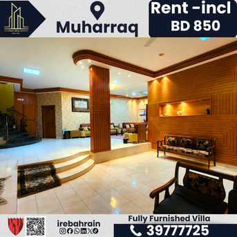 Galali, Villas, BHD 850,  Furnished,  Luxury Fully Furnished Villa With Private Pool &ndash; Galali, Muharraq | BD 850/-