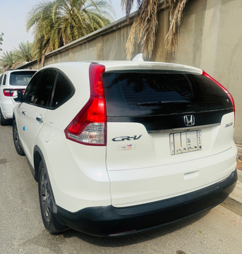 Jeddah, Vehicles, Cars & Trucks , SAR 27500,  Honda CR-V,  2013,  Automatic,  400 KM,  Decent Full Option Pearl White With Sunroof
