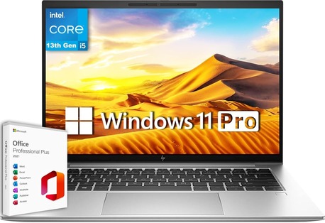 Manama, Computers, BHD 149,  13th Generation HP Business Laptop Core I5 16GB DDR4 RAM 13.5" Full HD IPS Screen Free Bag
