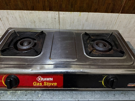 Dammam, Household Items, SAR 300,  Gas Stove Set With Cylinder For Sale &ndash; Good Condition