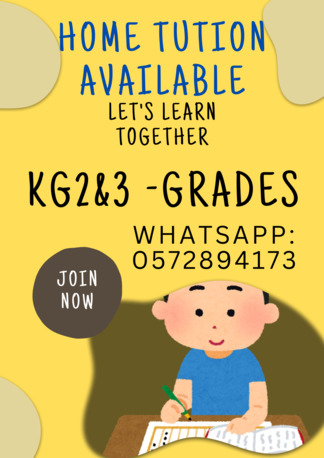 Dammam, Lessons Offered, Home Tution Available