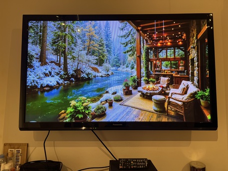 Jeddah, Electronics, SAR 250,  تلفزيون باناسونيك 50 بوصة حامل جداري ستاند