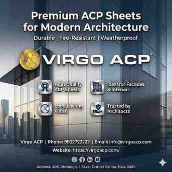New Delhi, Materials, INR 99,  Top Quality ACP Sheets In India | Perfect For Facade & Interior Design