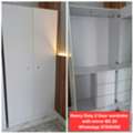 BHD 30,  ✅️Heavy Duty 2 Door Wardrobe For Sale In Good Condition With Delivery