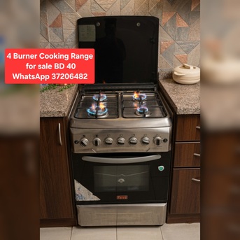 Manama, Appliances, BHD 38,  ✅️ 4 Burner Cooker For Sale In Good Condition With Delivery