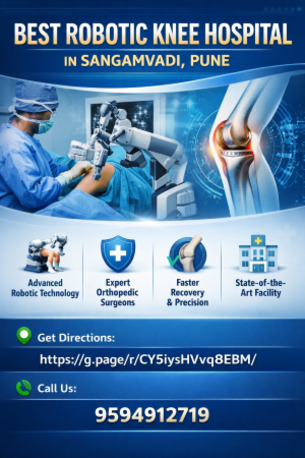Pune, Health, Best Robotic Knee Hospital In  Sangamvadi  Pune  - Dr. Aashish Arbat
