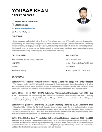 Riyadh, Job Seekers, Looking For HSE Officer Job Position