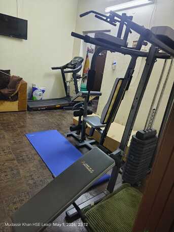 Al Murabba, Rooms for Rent, SAR 900/month,  Furnished,  Fully Furnished Big Single Room For Rent With Home Gym Treadmill For 1 Or 2