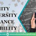 Amity University Distance Eligibility