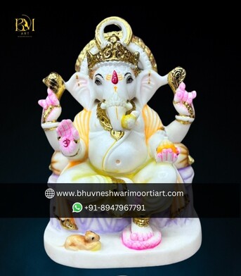 Jaipur, Collectibles, INR 49799,  Trusted Marble Ganesh Statue Maker In Jaipur Since 1985