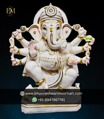 Jaipur, Collectibles, INR 49799,  Trusted Marble Ganesh Statue Maker In Jaipur Since 1985